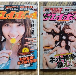 週刊プレイボーイ 2冊セット 西野七瀬 グラビアアイドル