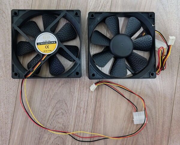 GLOBE FAN PCケースファン 2個セット 120mm