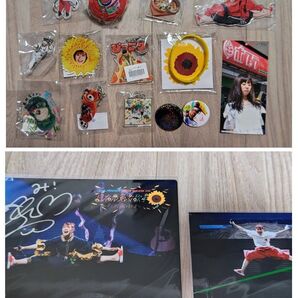 ★バンドエイド様専用【眉村ちあき】キーホルダー+缶バッジ+武道館ライブラババン+カスタネット+ステッカー+武道館サインシート+写真