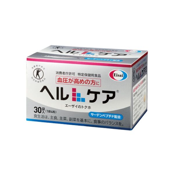 【エーザイ株式会社】ヘルケア 血圧が高めの方に エーザイの特定保健用食品 いわし由来のサーデンペプチド配合(26袋)
