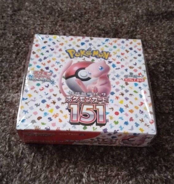 ポケモンカード151 1BOX シュリンク付き