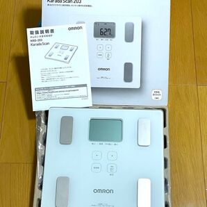 オムロン 体重 体組成計 カラダスキャン ホワイト KRD-203-W