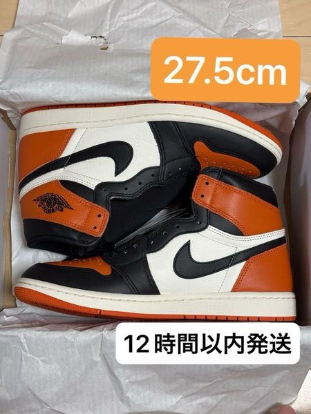 Nike Air Jordan 1 Retro High OG "Shattered Backboard" (2025) シャタバ