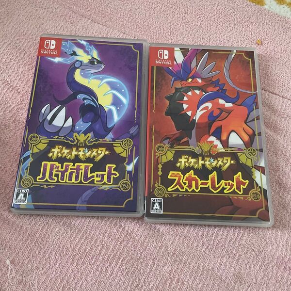 【Switch】値下げ!早い者勝ち!【Switch】ポケットモンスター スカーレットとバイオレット