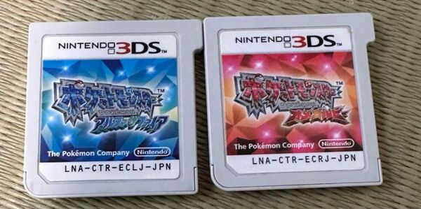 早い者勝ち!3DS ポケットモンスターオメガルビー アルファサファイア ソフトのみ 説明書なし 箱