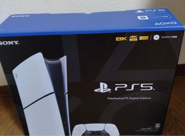 早い者勝ち!PS5 Slim CFI-2000B01 デジタルエディション コントローラーとフットなし