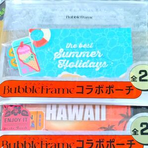 Bubble Frame 【匿名発送】モンスターコラボポーチ 2個セット 新品未開封【送料込】全種類コンプリート値下げ交渉可能
