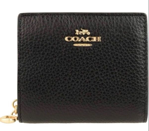 新品・未使用COACH コーチ 財布 レザー シグネチャー 二つ折り財布 PVC C3309 二つ折り コインケース