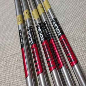 KBS Tour C-TAPER 120S 6-Pw 5本セット シャフトのみ