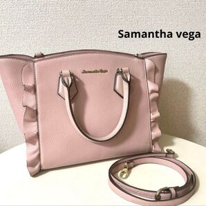 美品 Smantha Vega サマンサベガ フラッター ショルダー トートバッグ