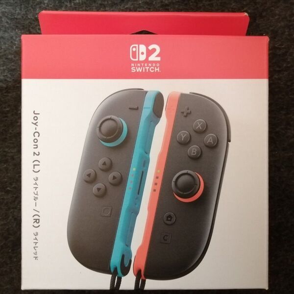 NintendoSwitch2 Joy-Con 2 (L)/(R)ジョイコン2 ライトブルー ライトレッド 任天堂 新品未開封