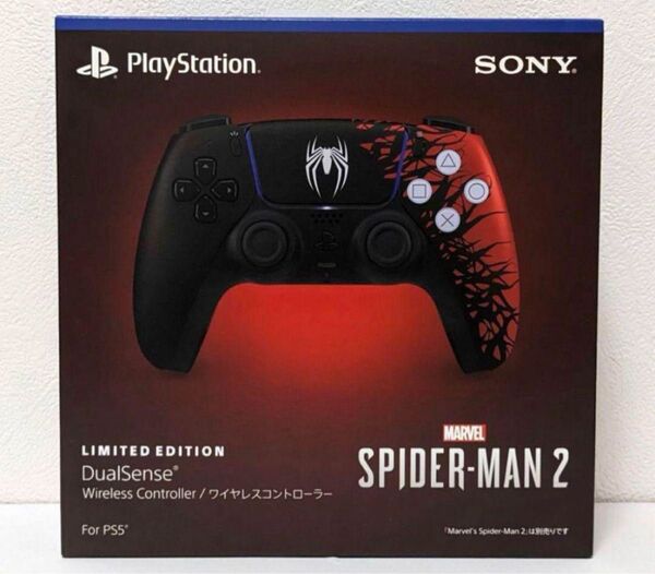 新品未開封PS5 DualSense スパイダーマン2 コントローラー