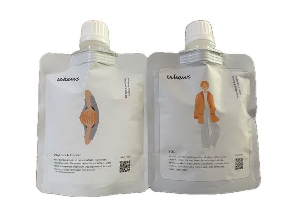 whews高級ヘアケシャンプー&トリートメント(ユウ)定価1430円×2=2860円!UVケアカラーダメージケア頭皮ケア/カラー毛