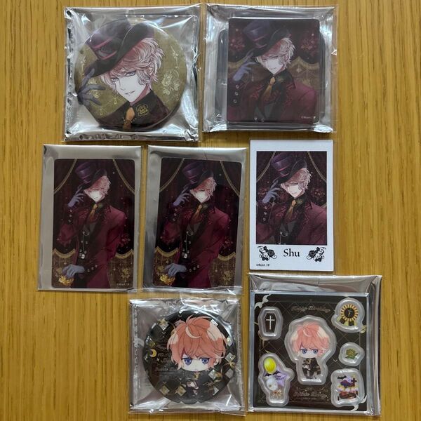 逆巻 シュウ DIABOLIK LOVERS 闇夜のローズパーティ 缶バッジ 他
