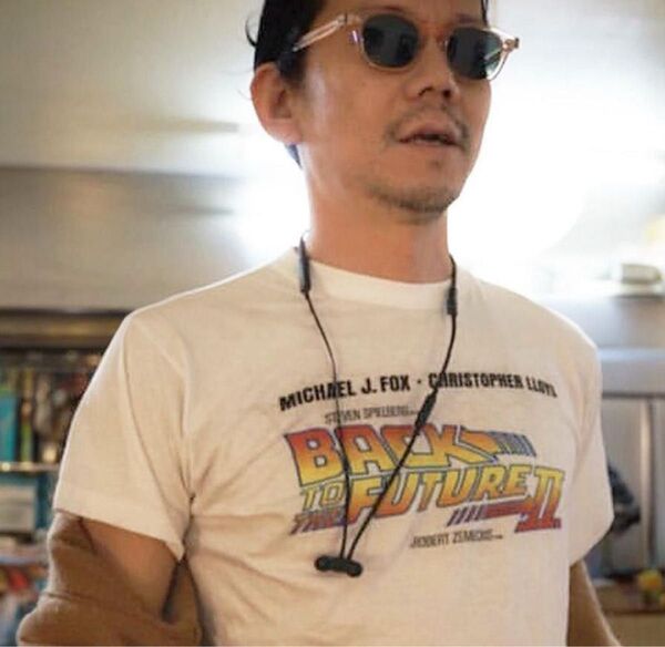 激レア 90s バックトゥザフューチャーIIヴィンテージムービー Tシャツ 野村訓一Movie 映画 アート Vintage
