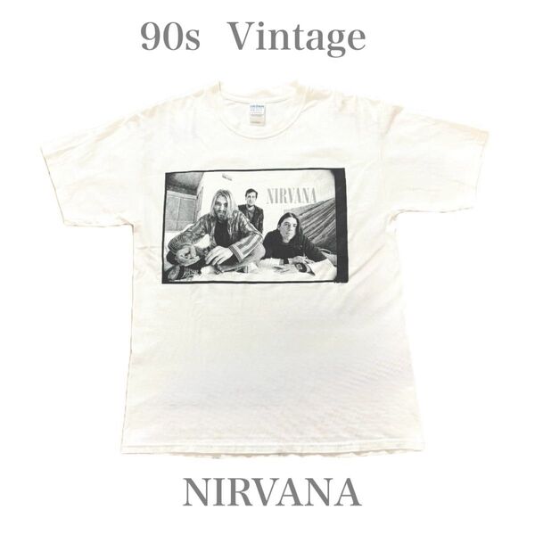 90s ニルヴァーナ NIRVANA ヴィンテージTシャツ カートコバーン ニルバーナ 00s 激レア バンド ビンテージ 当時物