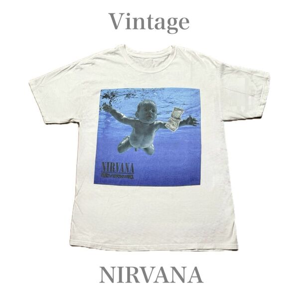 激レア NIRVANA ネバーマインド ヴィンテージ Tシャツ Vintage ニルヴァーナ キムタク着 当時物 00s 90s