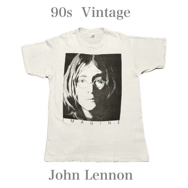 激レア 90s 当時物 John Lennon ヴィンテージTシャツジョンレノン ビートルズ カートコバーンNIRVANAyoko