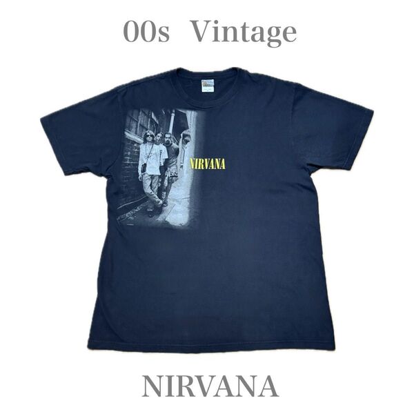 00s 激レア NIRVANA ヴィンテージ Tシャツ Vintage ニルヴァーナ 当時物 キムタク着 90s カートコバーン