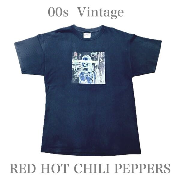 00s RED HOT CHILI PEPPERS ヴィンテージTシャツ レッドホットチリペッパーズ レッチリ NIRVANA 黒