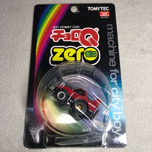 絶版*チョロQ zero Z-01f スカイライン スーパーシルエット (赤/黒82年仕様)
