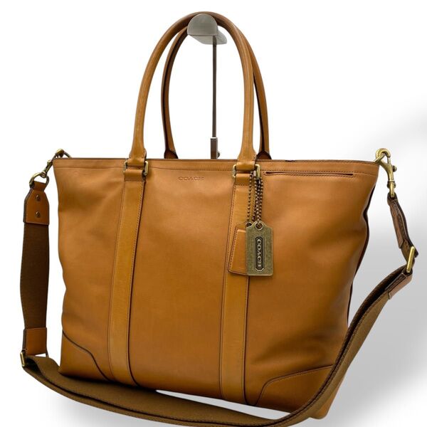 COACH コーチ トートバッグ 2way レガシー ブリーカー ショルダー