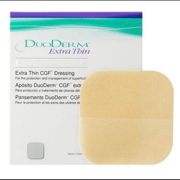 Duo-DERM Extra Thin 皮膚再生テープ 10x10cm 2枚