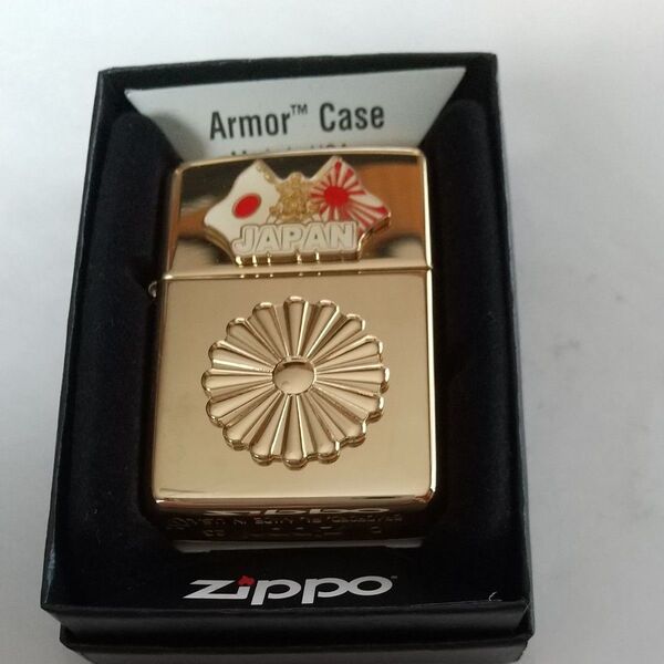 ZIPPO ライター 海上自衛隊 菊の紋 日章旗 アーマー NO.1 送料無料