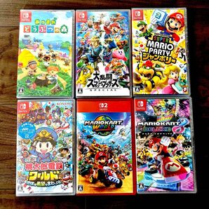 Nintendo Switch ゲームソフト 6本セット