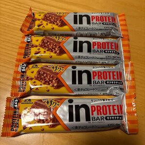 MORINAGA in PROTEIN BAR ザクザクチョコ 4本