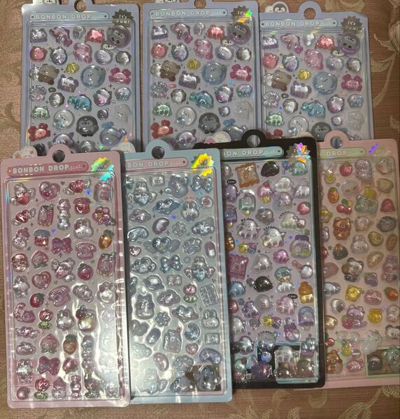 キャラクター シール ドロップシール ボンボンドロップ ボンボンドロップシール シール