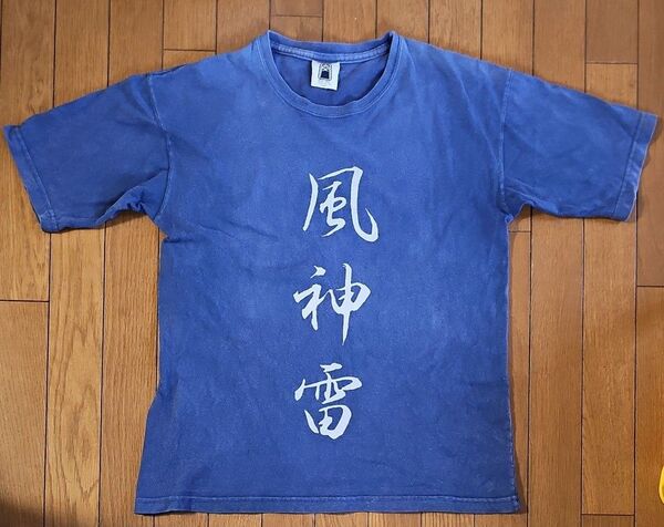 空 made in U.S.A. ネイビー Tシャツ半袖 Large コットン100% 古着