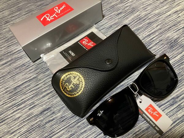 未使用 レイバン 純正 サングラス RB 2140 ウェイファーラー 専用ケース クロス付 WAYFARER Ray Ban