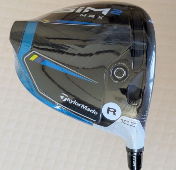 【新品】 テーラーメイド SIM2 MAX ドライバー TENSEI BLUE TM50 (10.5°/R) シム2 マックス