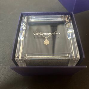 VENDOME AOYAMA ダイヤモンドネックレス しずく型Pt950/850