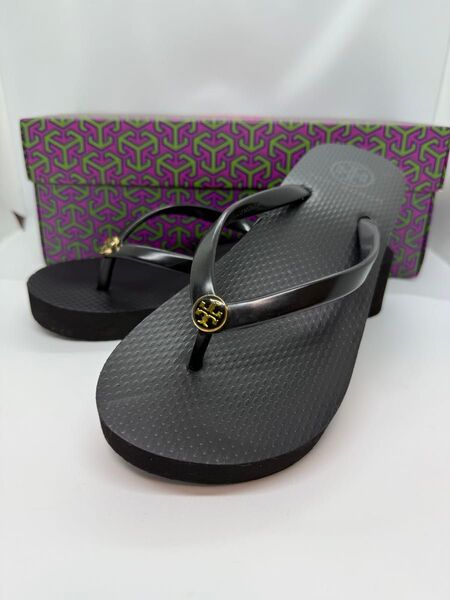 美品//トリーバーチ TORY BURCH 22cm FLIP FLOP サンダル