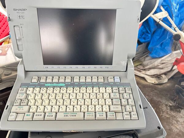 SHARP ワープロ専用機 WD-C20ジャンク