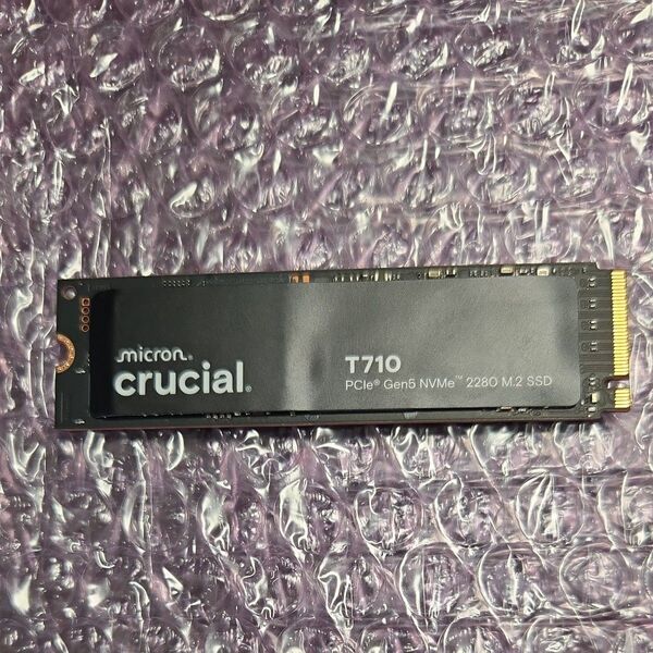 最新 crucial NVMe SSD 4TB T710 Read 14500MB/s