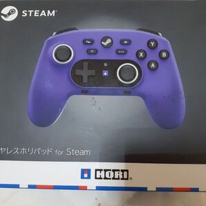 HORI ワイヤレスホリパッド for Steam パープル 未使用