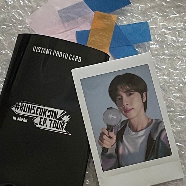 【公式】BTS JIN ジン RUNSEOKJIN in JAPAN インスタントフォト トレカ チェキ
