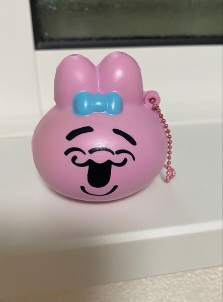 おぱんちゅうさぎ スクイーズキーホルダー ガチャガチャ カプセルトイ