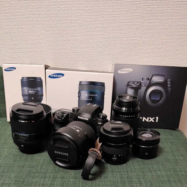 SAMSUNG NX1 16-50mm 12-24mm 50-200mm 45mm 85mm セット 希少