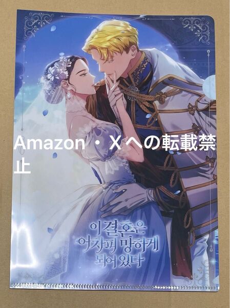 この結婚はどうせうまくいかない クリアファイル