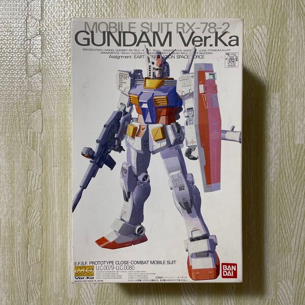 MG RX-78-2 ガンダムVer.Ka 未使用