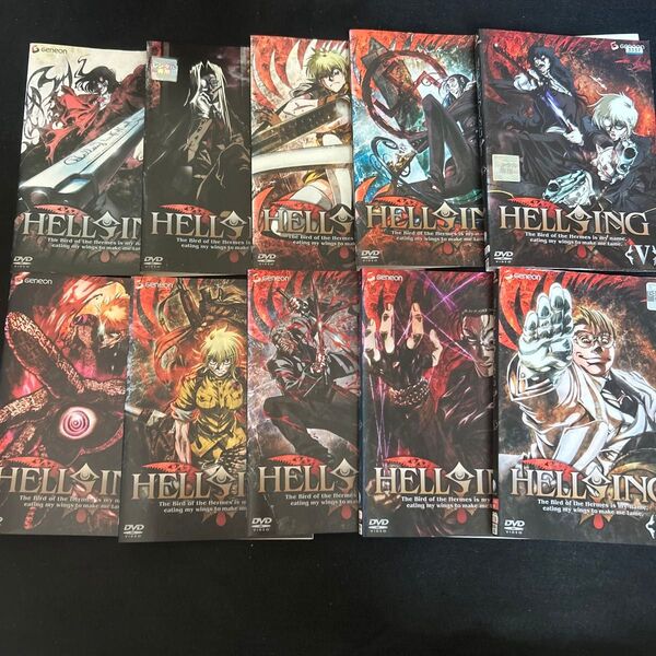 HELLSING ヘルシング 全10枚 全巻セット DVD