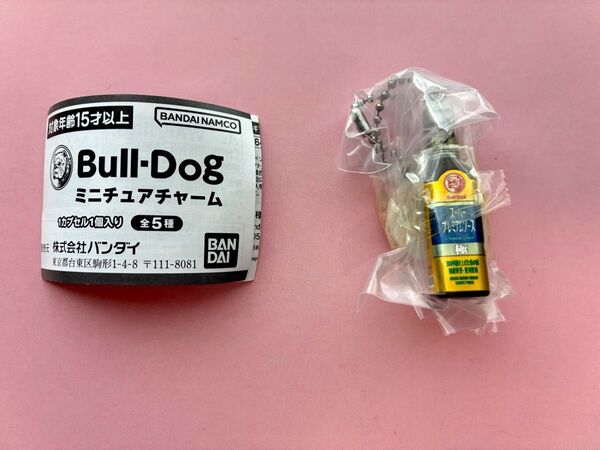 ブルドッグ ミニチュアチャーム スーパープレミアムソース極