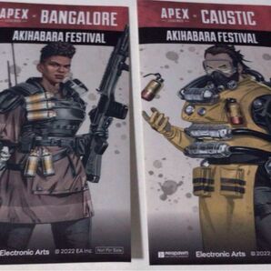 APEX LEGENDS ステッカー バンガロール コースティック 非売品 限定