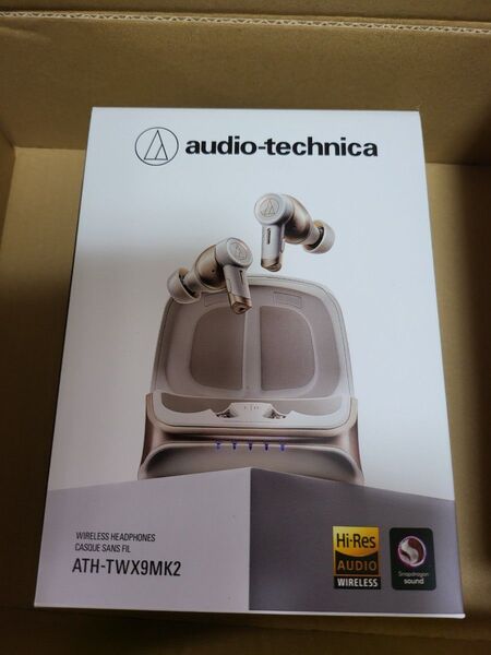 【新品未開封】audio-technica ATH-TWX9MK2 完全ワイヤレスイヤホン