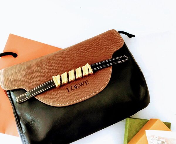 LOEWE ロエベ クラッチバッグ ビンテージ