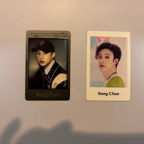 Stray Kids スキズ Bang Chan バンチャン フォトカード 2枚